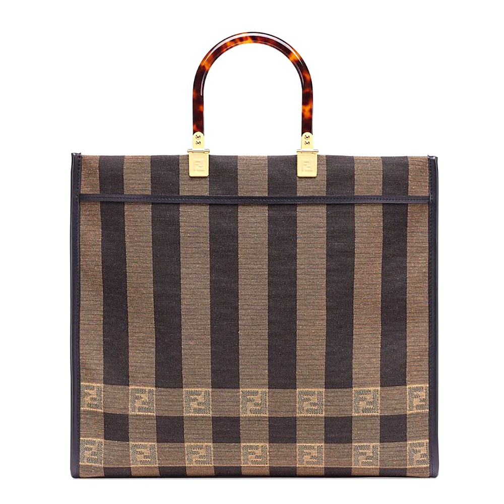 TÚI Fendi Women Sunshine Large Shopper in Brown Fabric