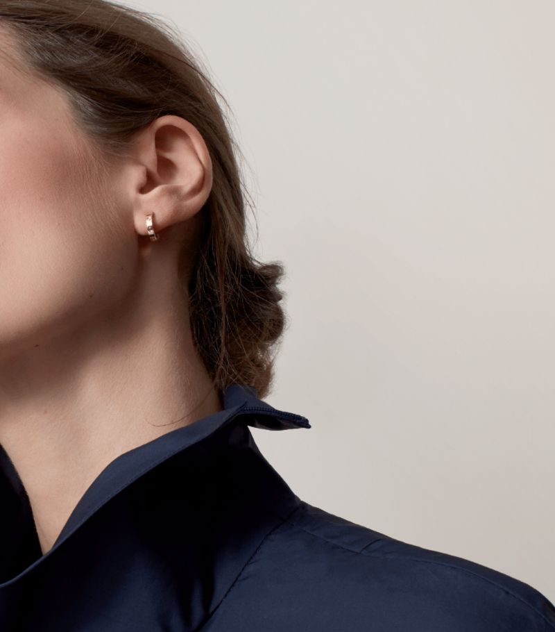Bông tai CARTIER  Yellow Gold LOVE Hoop Earrings vàng vàng 18K