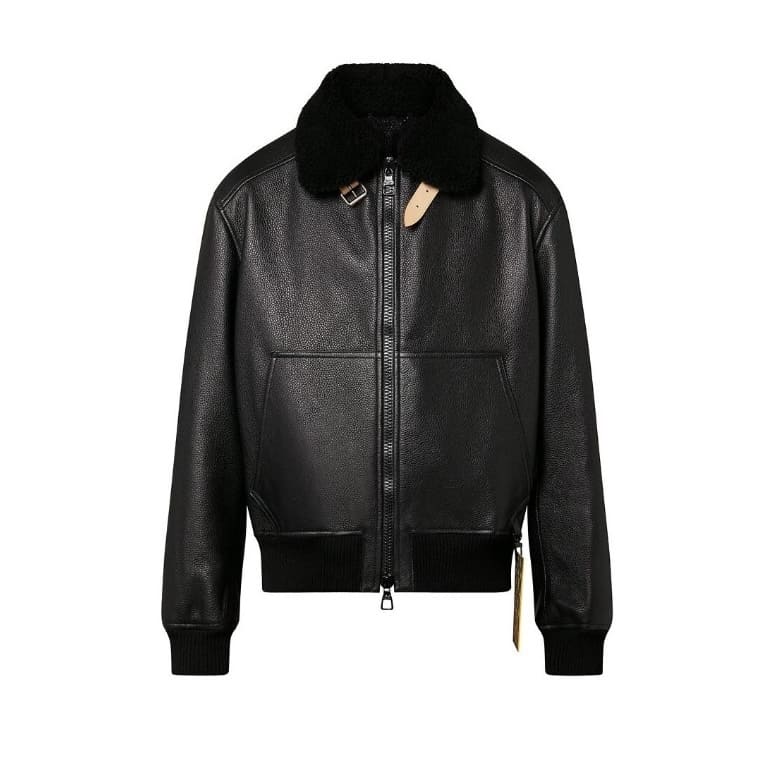 ÁO LOUIS VUITTON FUR LEATHER JACKET TOP QUALITY AAA UNISEX