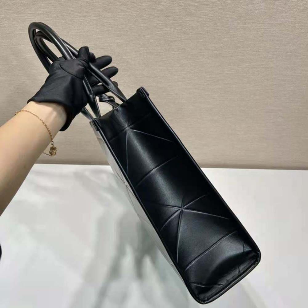 TÚI Prada Women Large Leather Prada Symbole Bag with Topstitching
