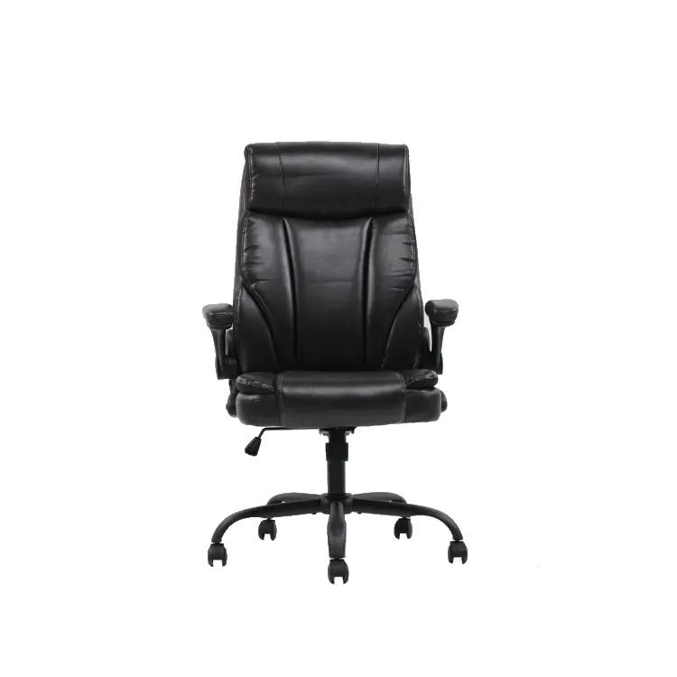 GHẾ DA LƯNG CAO ĐỆM ĐÔI EQ5039 MÀU ĐEN