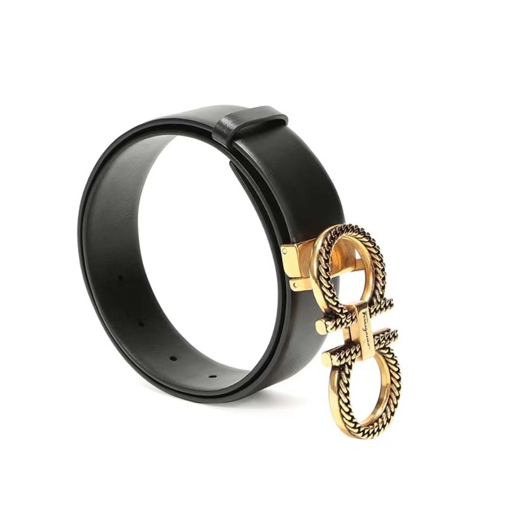 DÂY LƯNG Salvatore Ferragamo Unisex Adjustable Gancini Belt