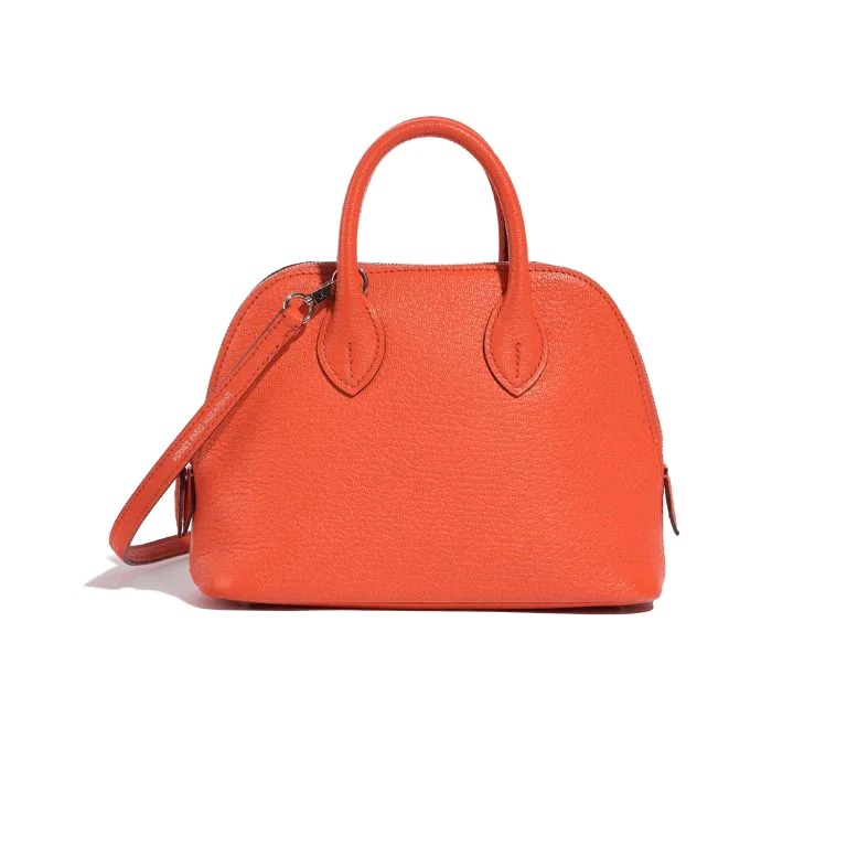 TÚI Hermès Bolide 20 Mini Chèvre Mysore Orange Poppy