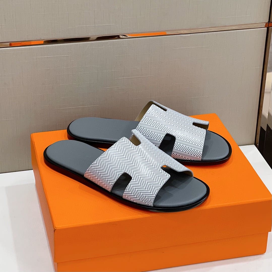 DÉP HERMES IZMIR GRAY H SANDAL AAA