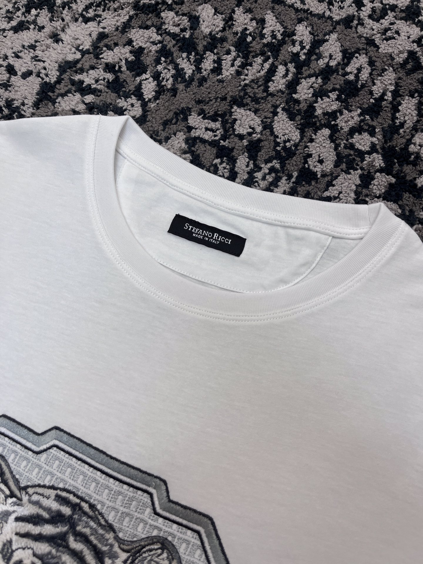ÁO STEFANO RICCI TIGER Logo T-Shirt
