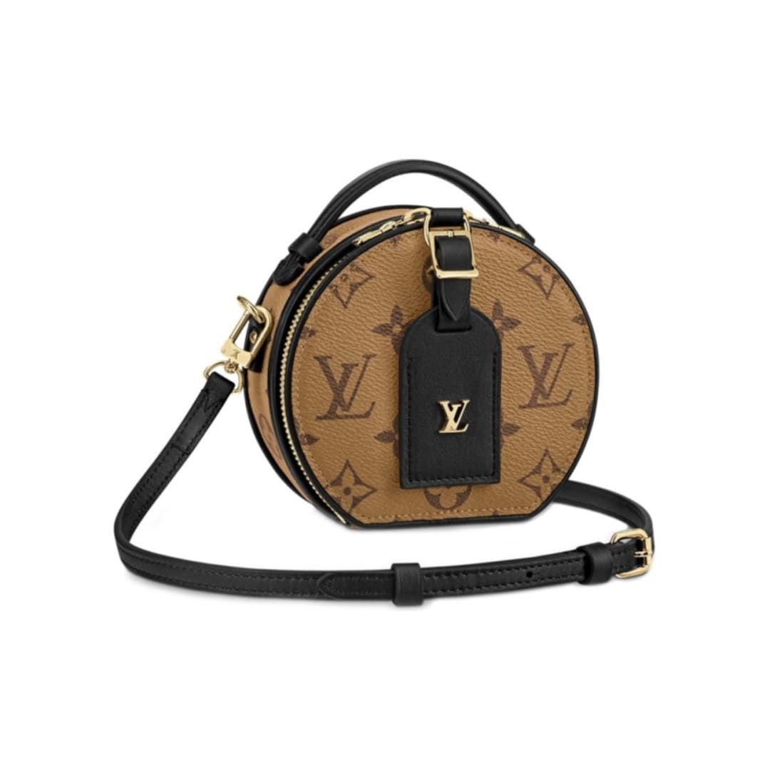 TÚI LOUIS VUITTON SOUPLE BAG TOP QUALITY MÀU NÂU TAG ĐEN