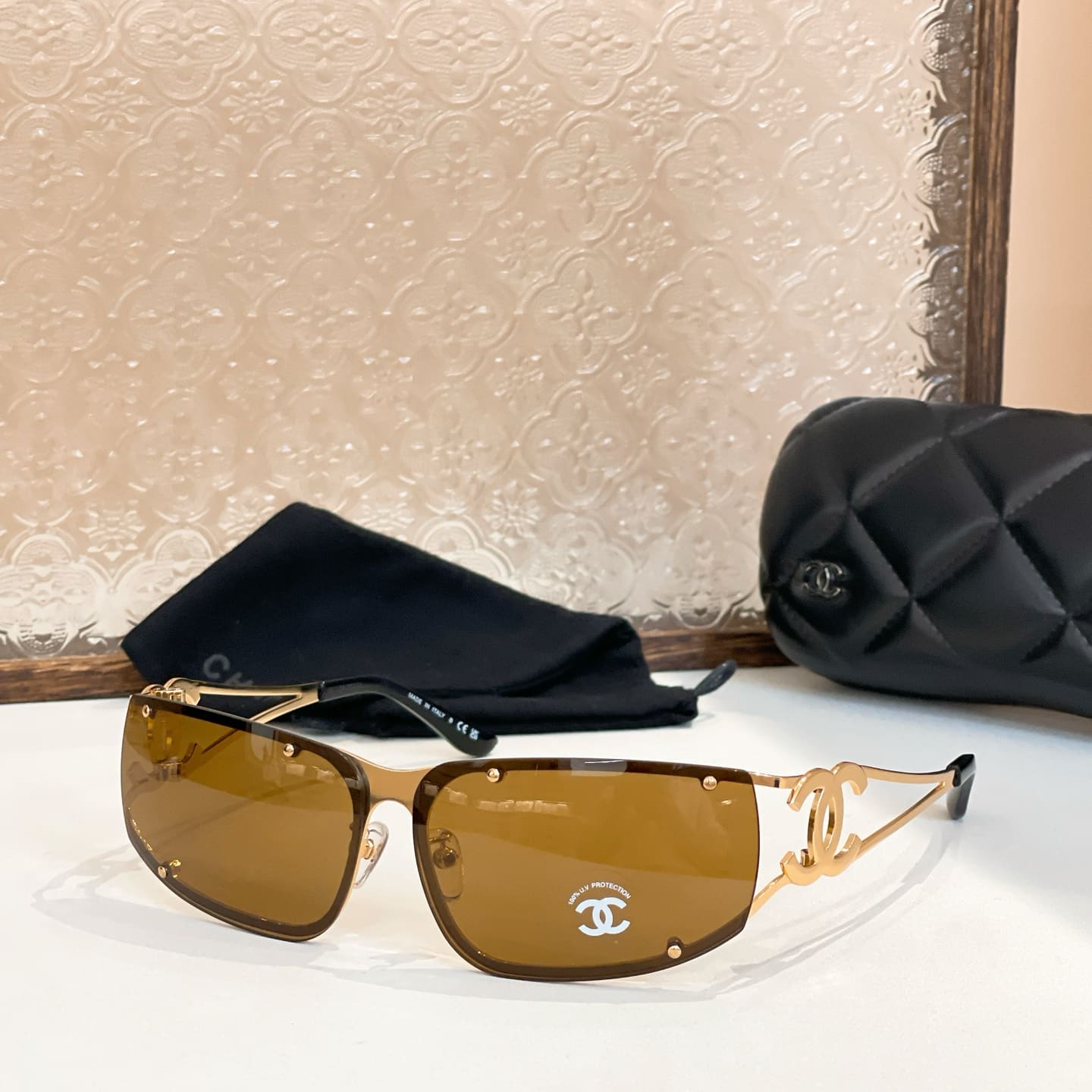 Kính CHANEL METAL FRAME HIGH CLASSY AAA