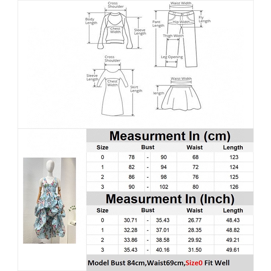 VÁY ZIMMERMANN Holiday Blue Floral Pirnt Ruched Sleeveless High-low Midi Dress High Classy