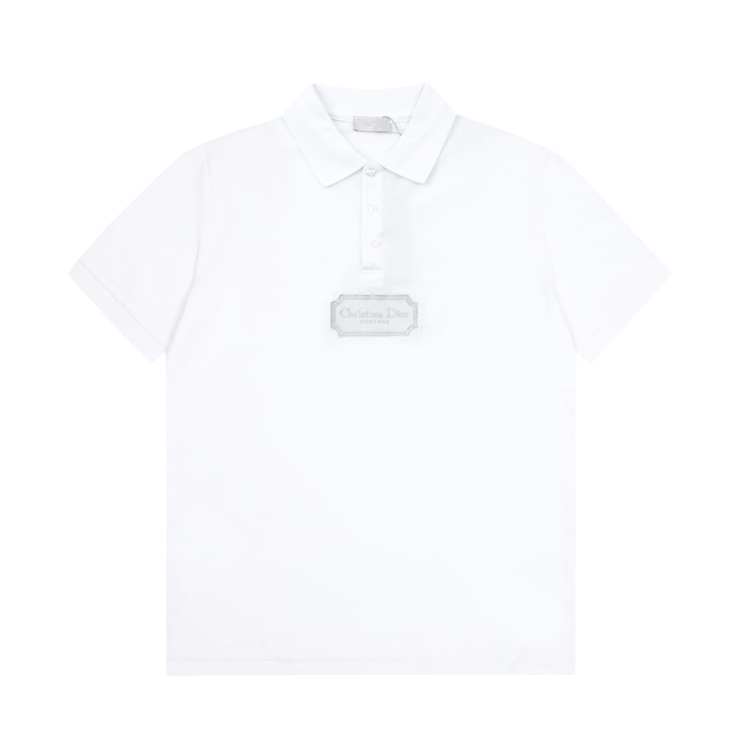 ÁO DIOR POLO SHIRT WHITE