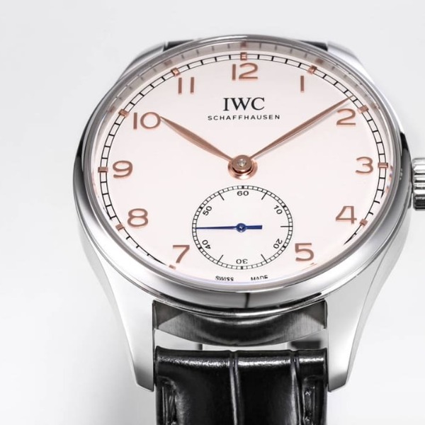 Đồng hồ IWC Stainless Steel Portugieser Automatic mặt số màu trắng