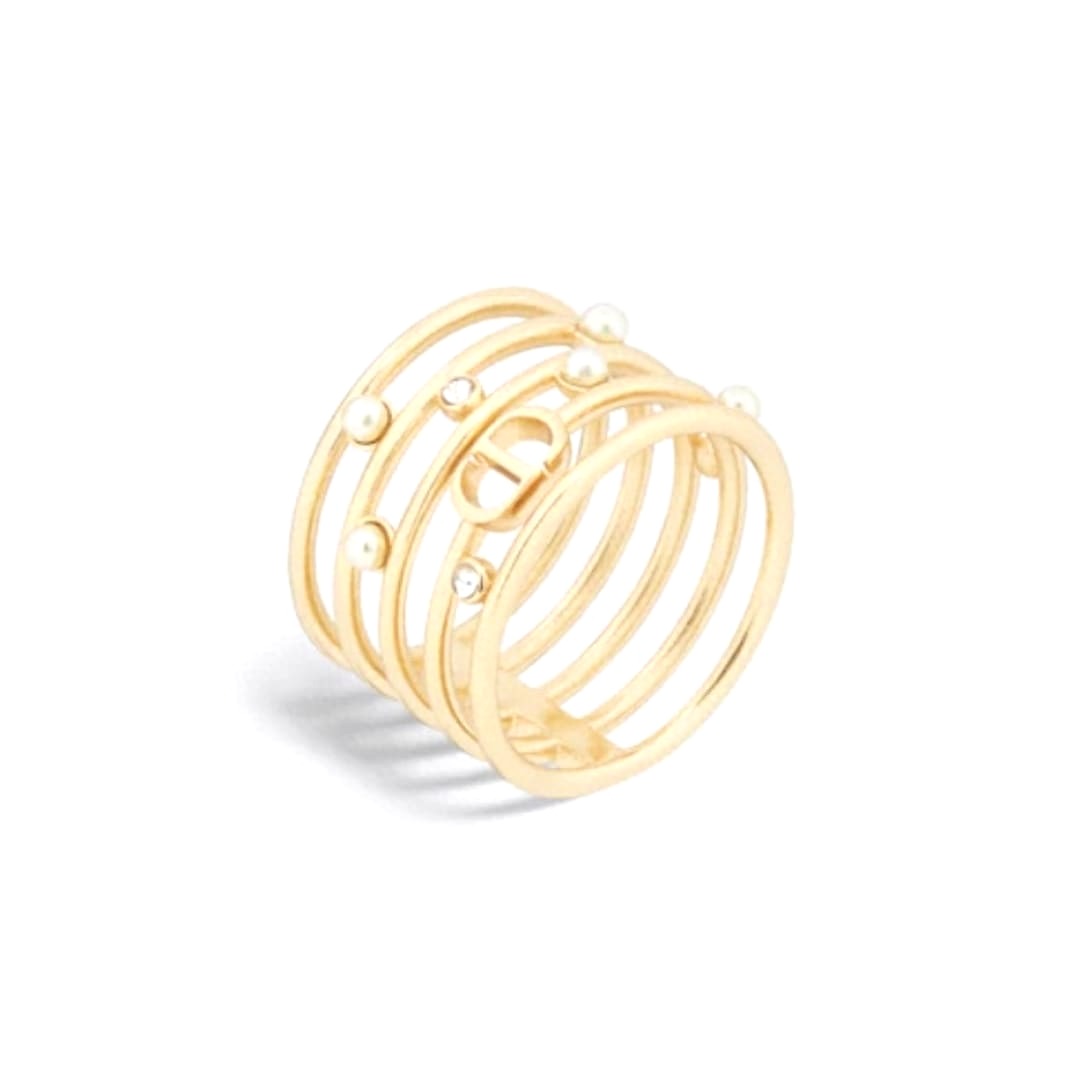 NHẪN CHRISTIAN DIOR CD ROYAL DIAMOND GOLD