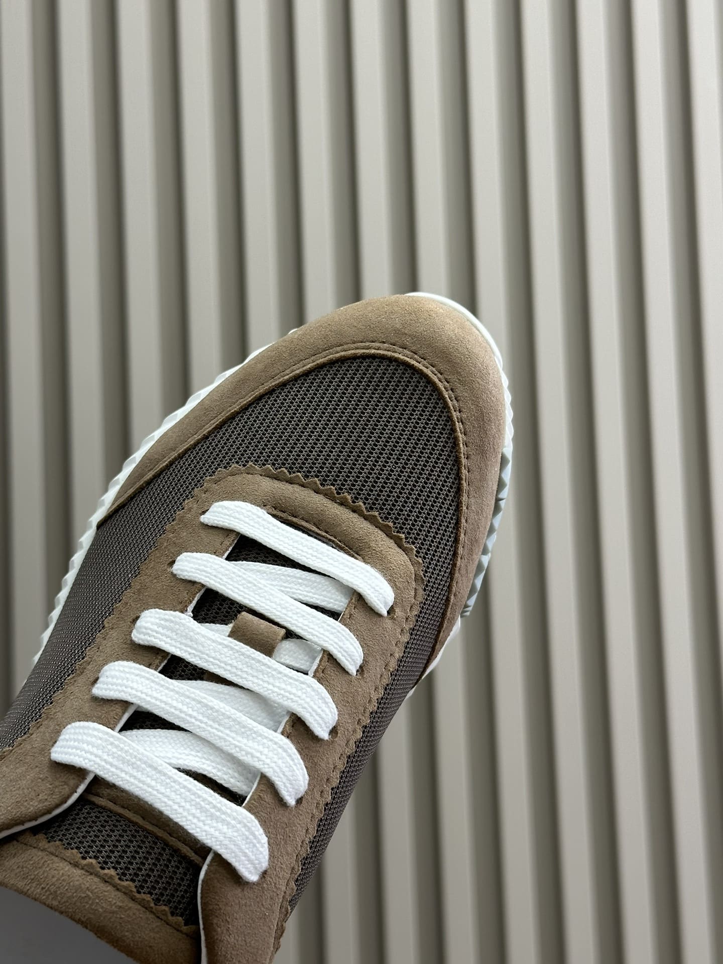 GIÀY HERMES BOUNCING SNEAKER LOW SPORTS BROWN