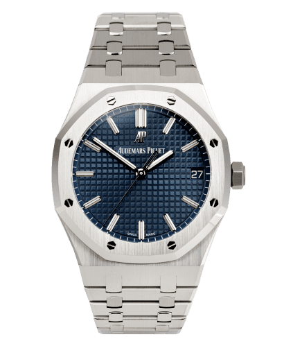 Đồng hồ Audemars Piguet Royal Oak Blue Dial mặt số màu xanh dương