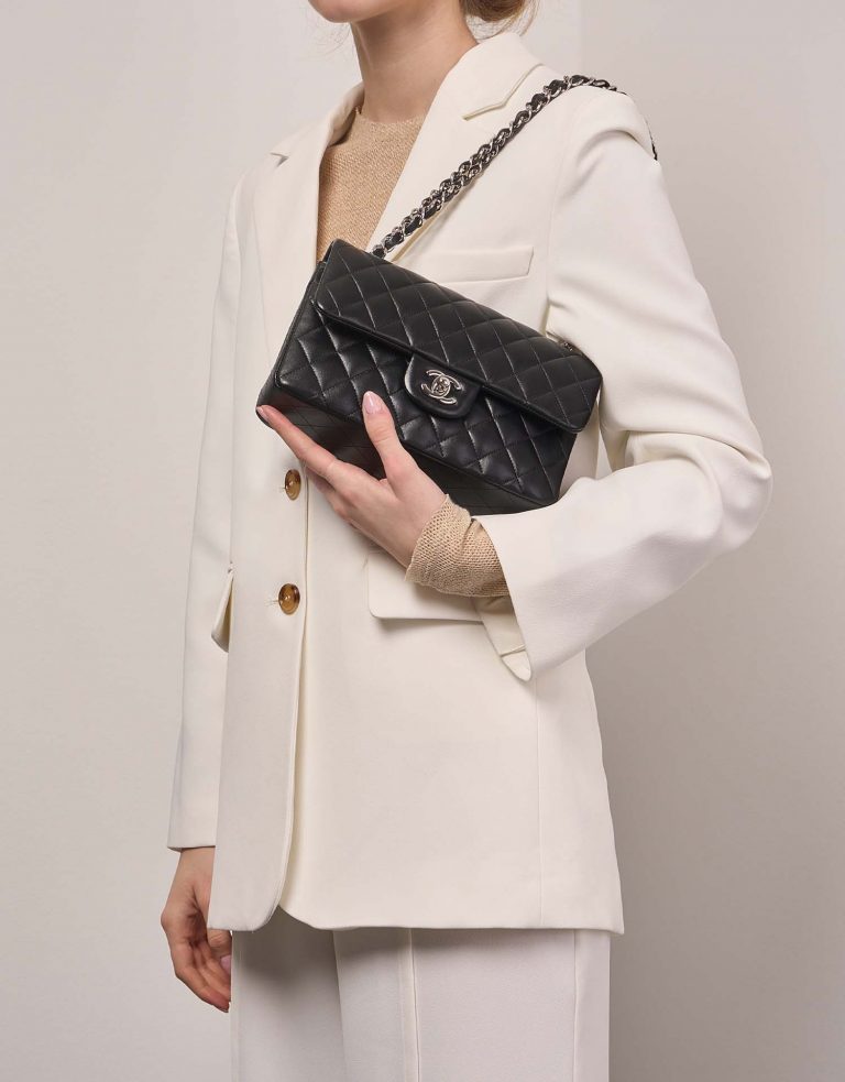 TÚI Chanel CF Small Lamb Black