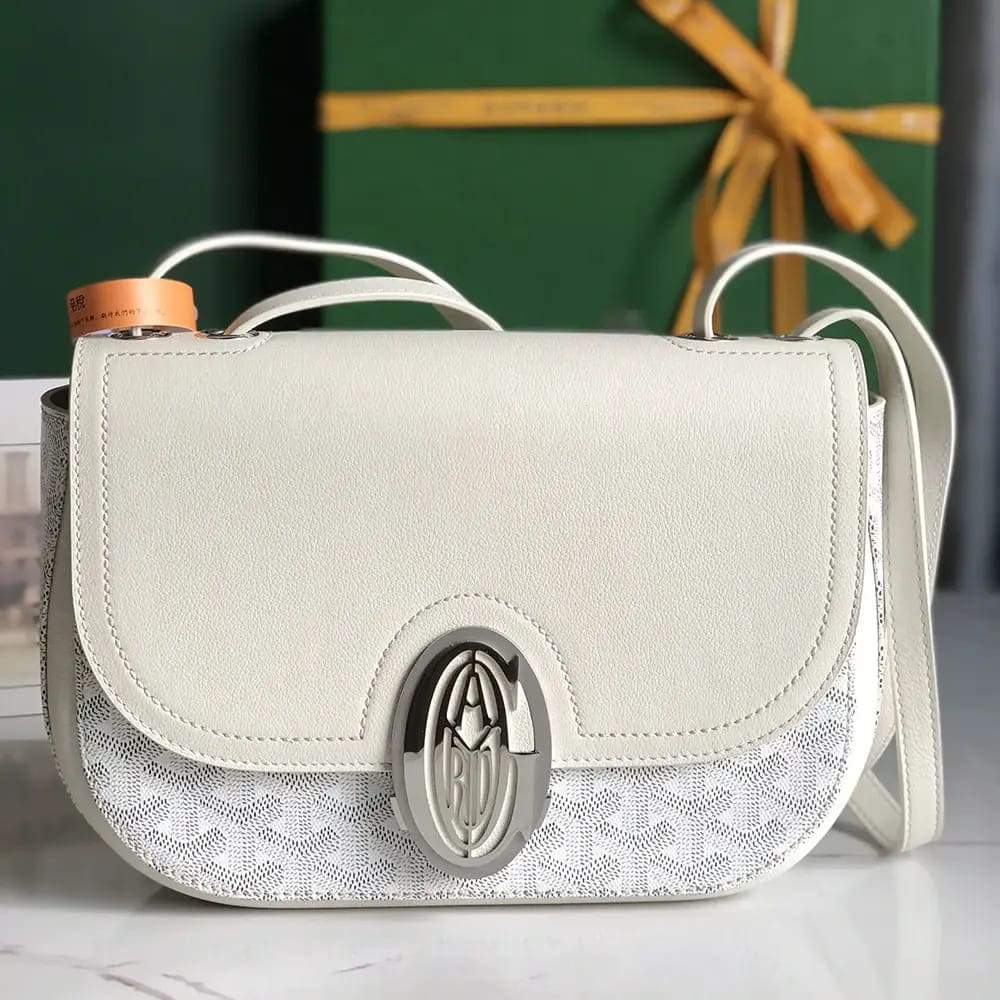 TÚI GOYARD Unisex 233 Bag-White