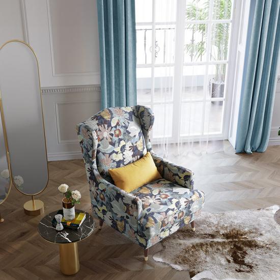 SOFA ĐƠN THƯ GIÃN MASTERI VẢI HOA