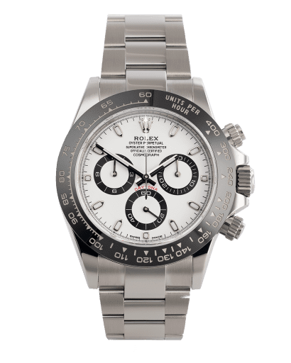 Đồng hồ Rolex Cosmograph Daytona Gray Dial mặt số màu trắng
