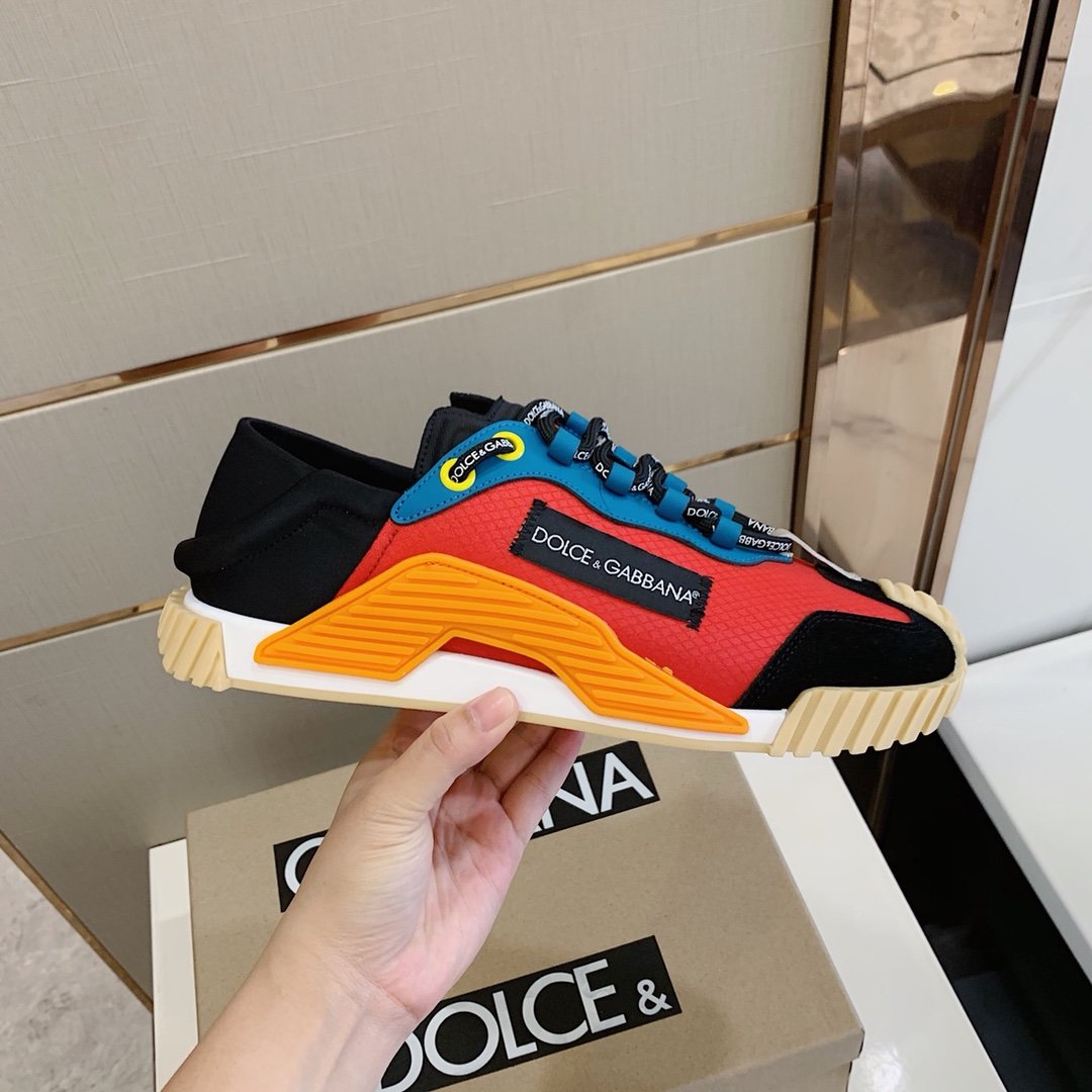 GIÀY DOLCE & GABBANA RED SNEAKERS