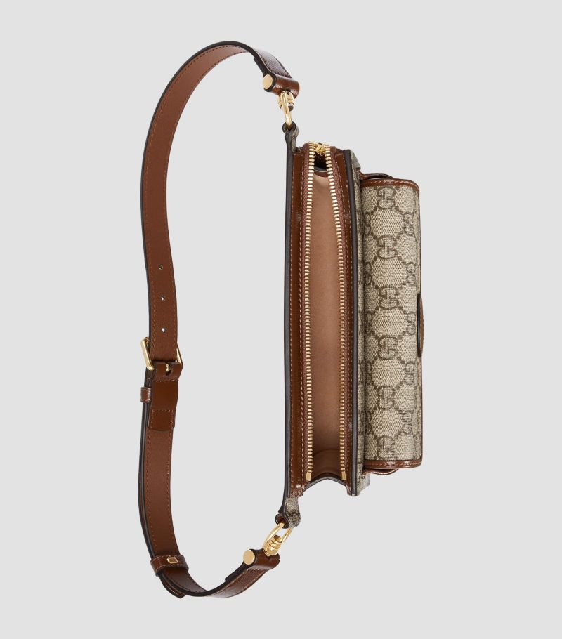 TÚI GUCCI GG Supreme Canvas Interlocking G Belt Bag