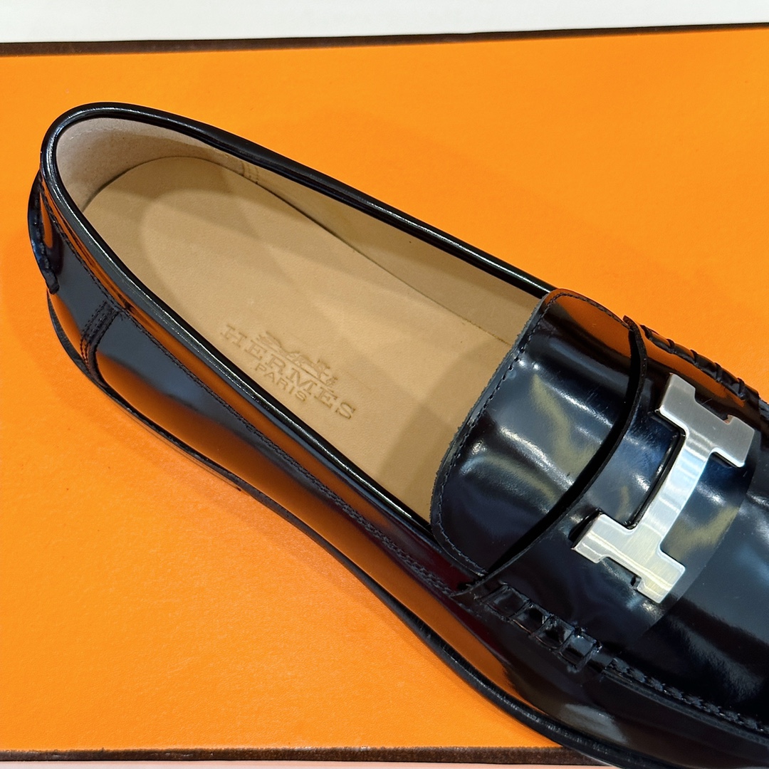 GIÀY HERMES LOAFER SHOES AAA