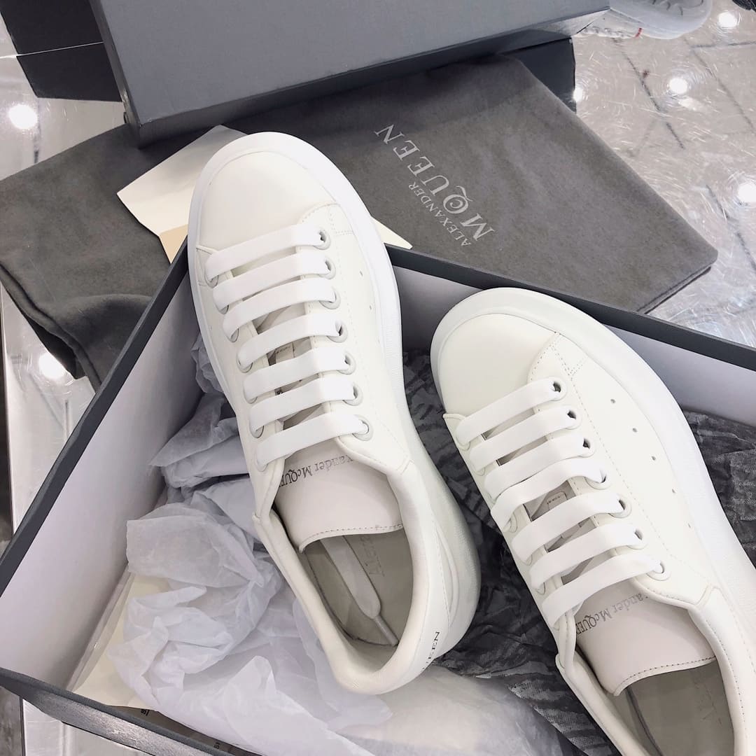 GIÀY ALEXANDER MCQUEEN SNEAKERS SHOES AAA UNISEX NAM VÀ NỮ DA BÊ HẢO HẠNG