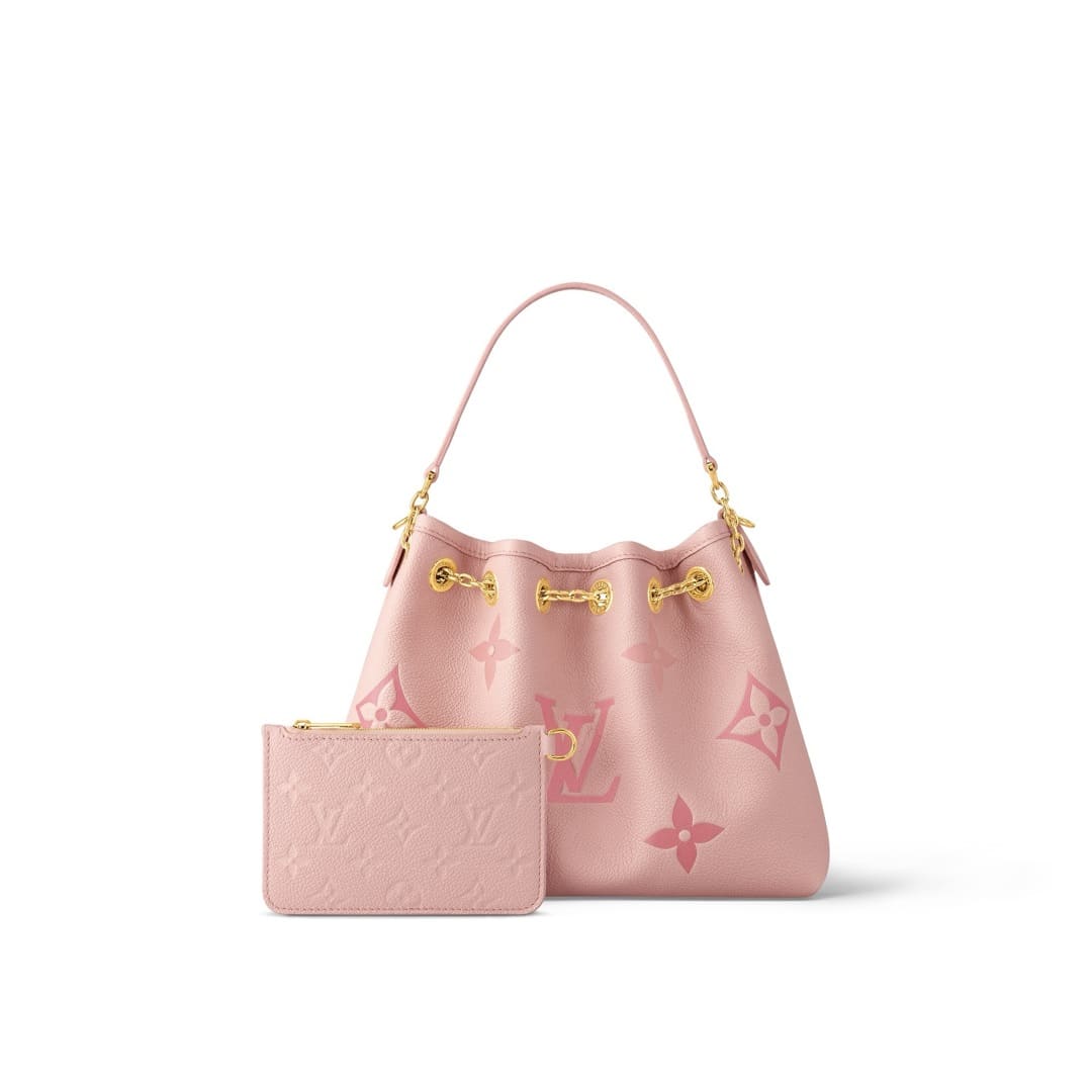 TÚI LOUIS VUITTON BUCKET BAG TOP QUALITY MÀU HỒNG HOA ANH ĐÀO