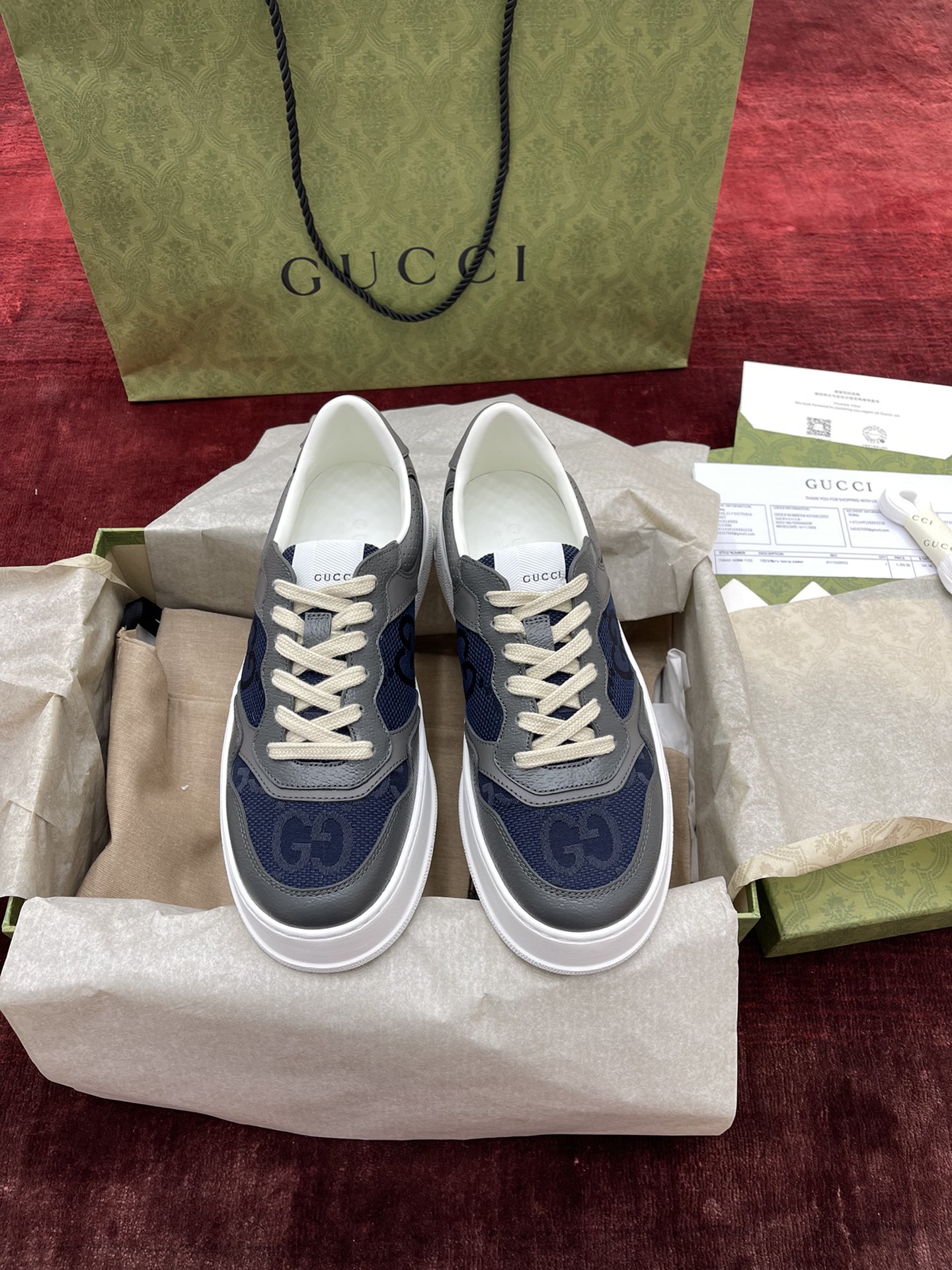 GIÀY GUCCI GG SNEAKER SHOES AAA