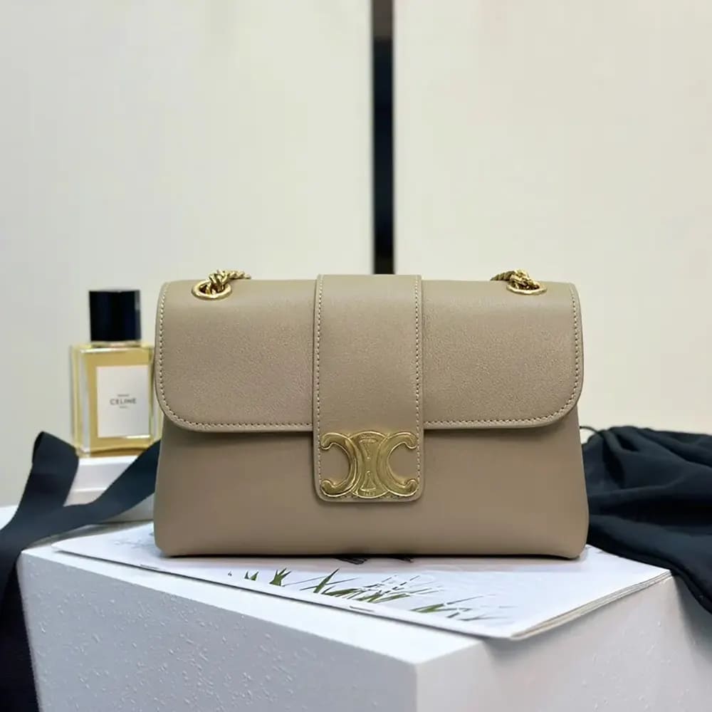 TÚI CELINE Women Medium Celine Victoire Bag in Supple Calfskin