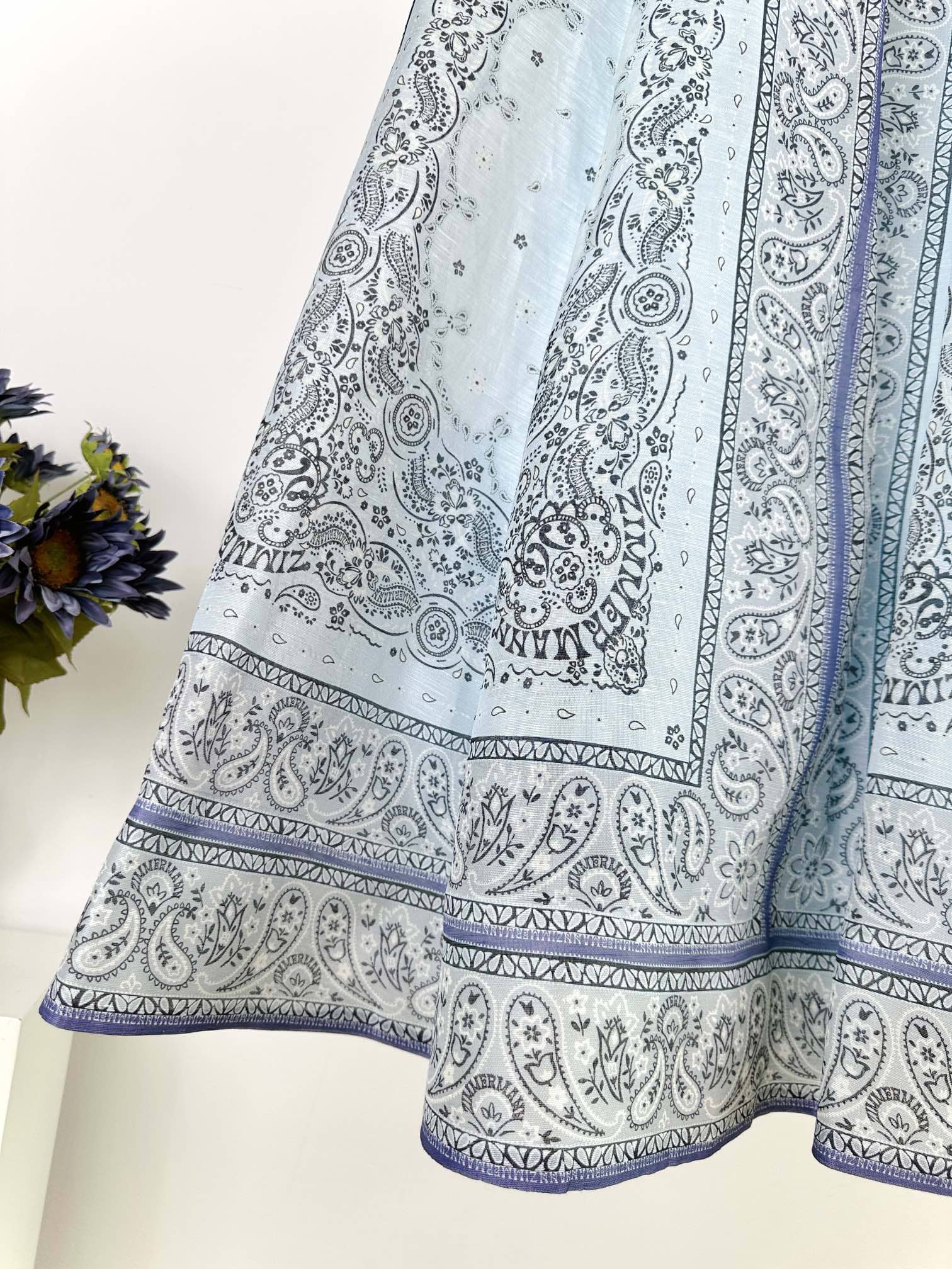 CHÂN VÁY ZIMMERMANN Flower Vintage Dress