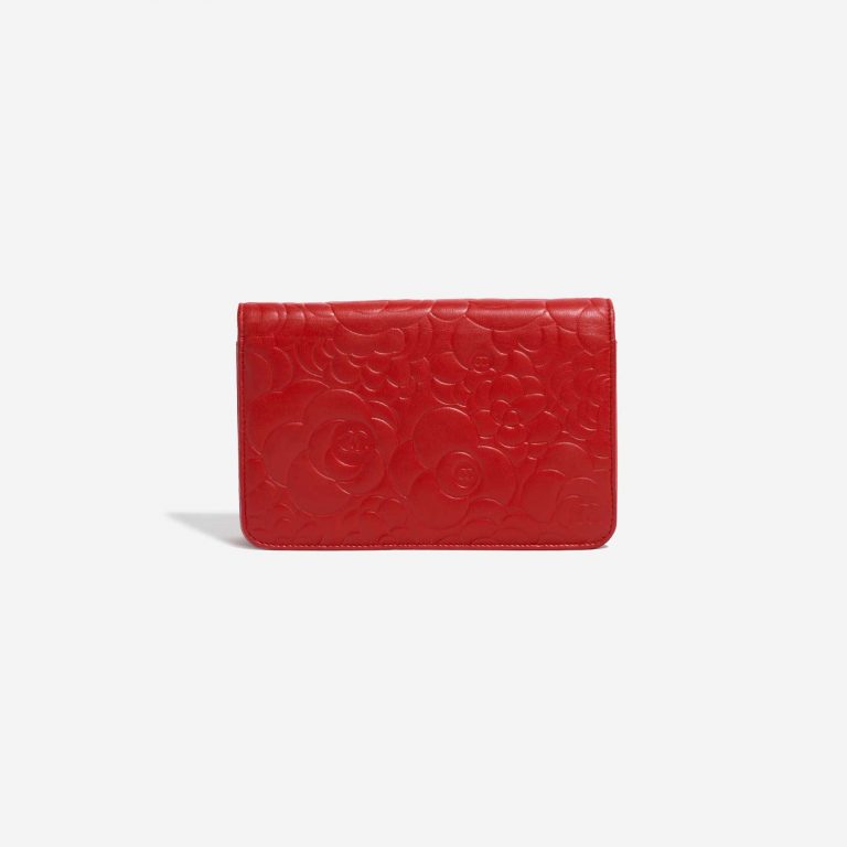 TÚI Chanel WOC Lamb Camellia Red