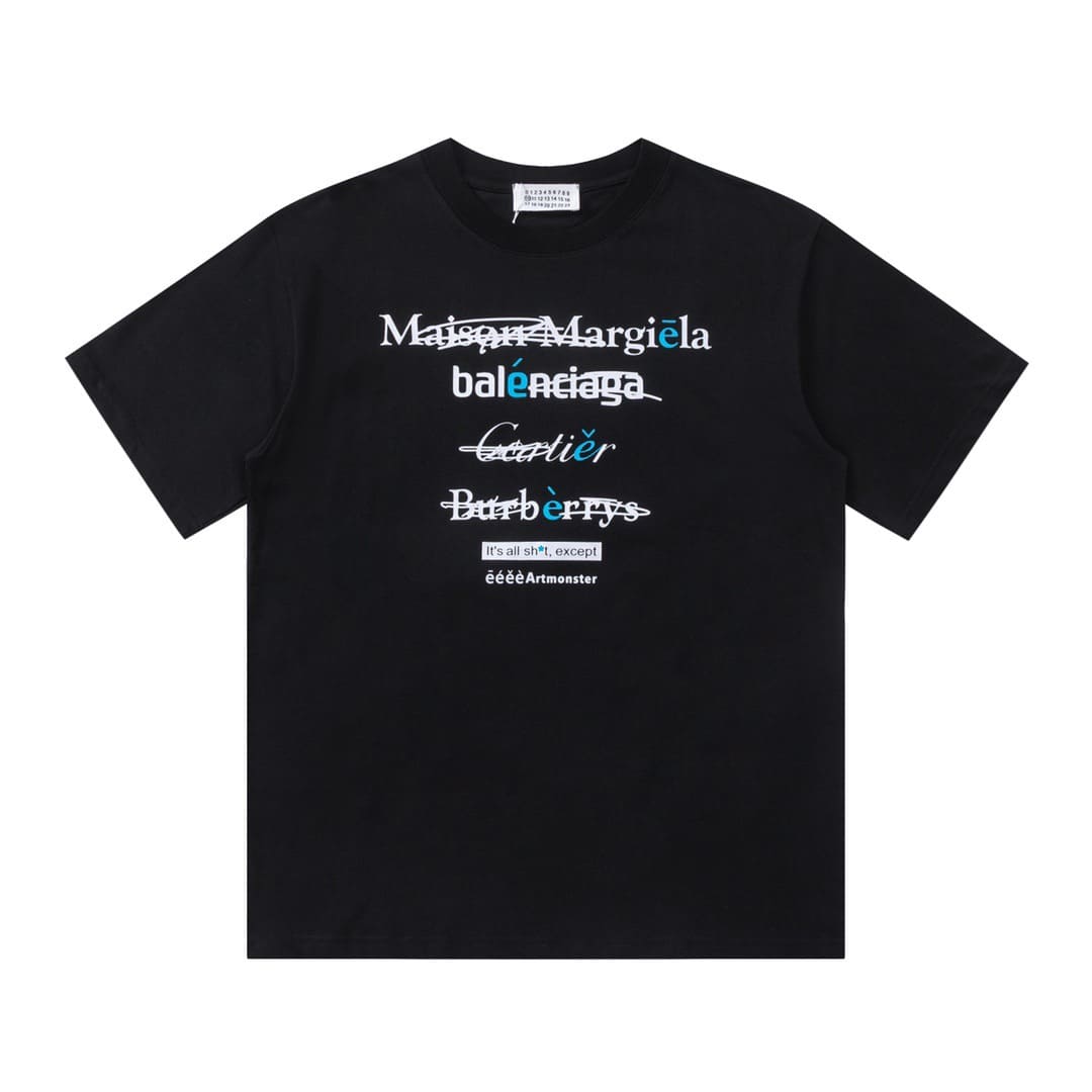 ÁO MAISON MARGIELA T SHIRT BLACK MÀU ĐEN