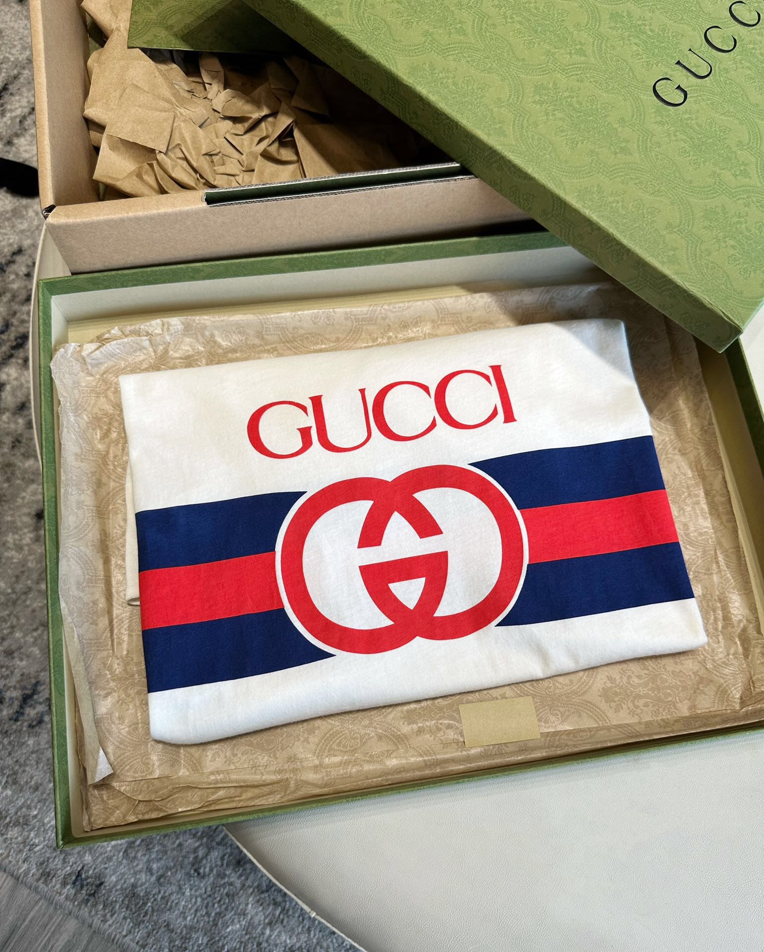 ÁO GUCCI GG T SHIRT MÀU TRẮNG UNISEX