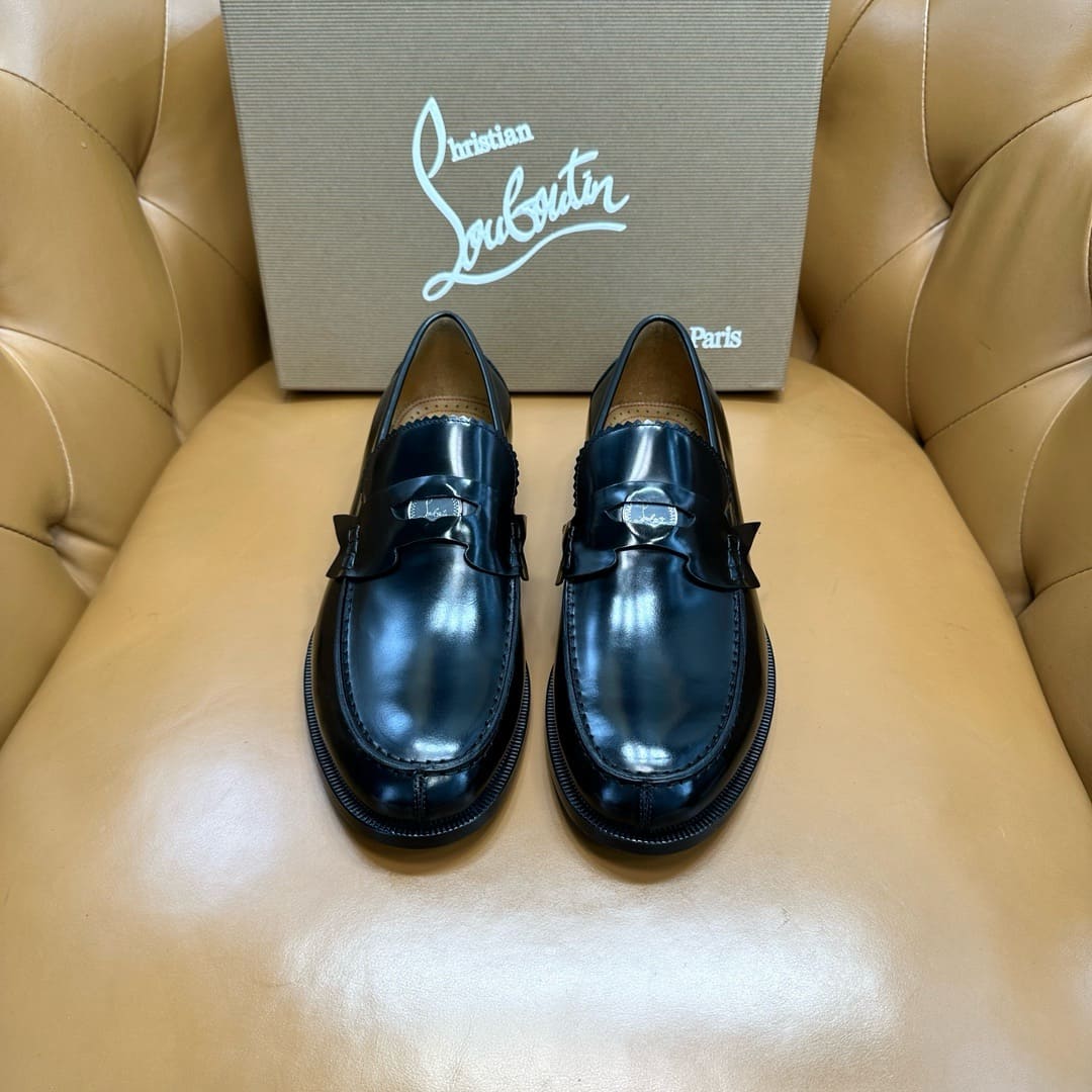 GIÀY CHRISTIAN LOUBOUTIN LOAFER HIGH TOP QUALITY SHOES AAA
