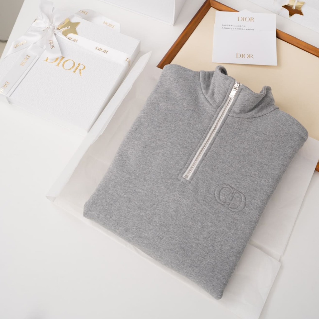 ÁO DIOR COTTON CARDIGAN TOP QUALITY AAA UNISEX