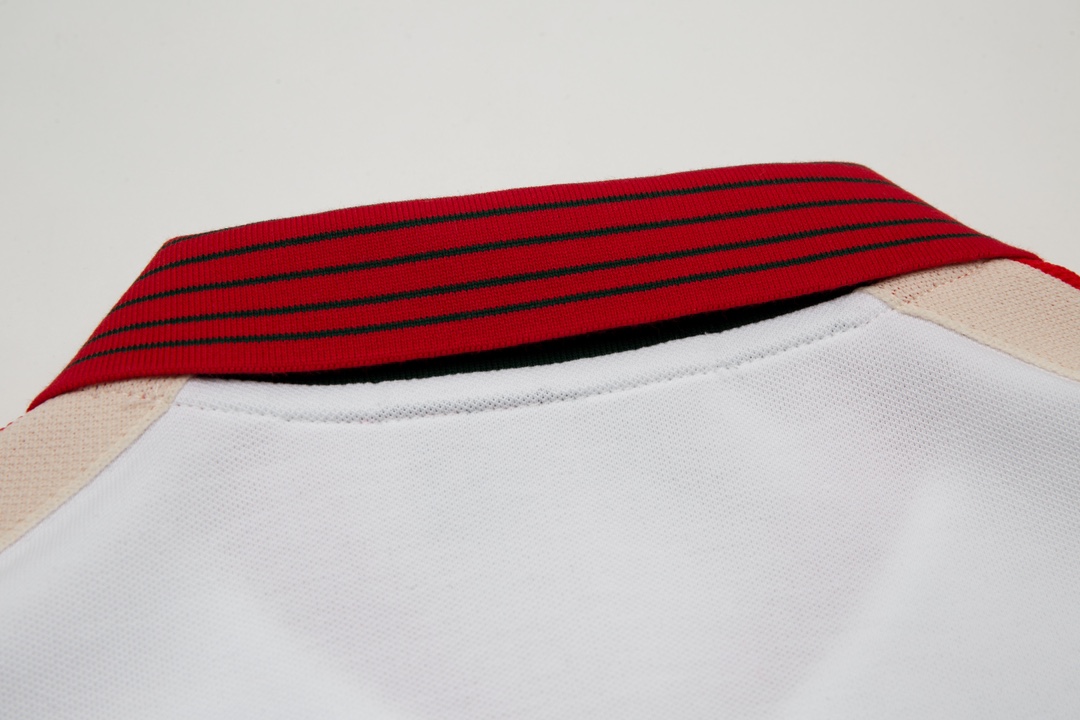 ÁO GUCCI Collar Logo Polo-Shirt