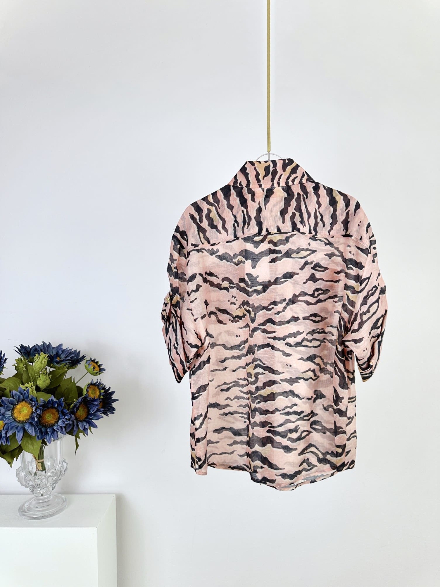 BỘ ZIMMERMANN Tiger Print Vintage Dress