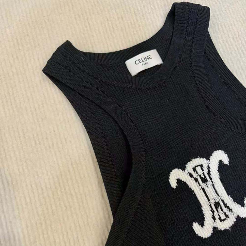 Váy Celine Silk Athletic Dress with Underwire-Black