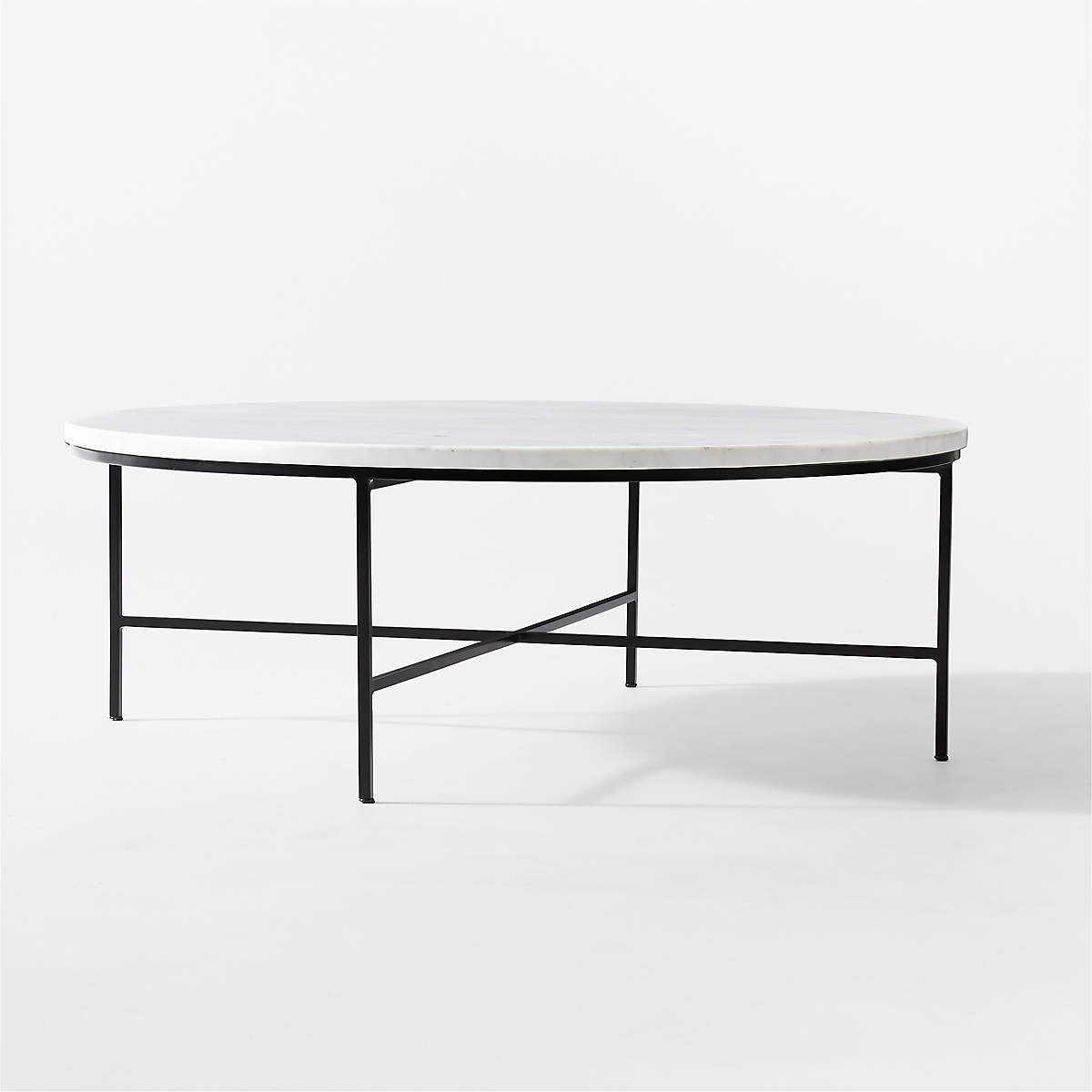 BÀN TRÀ PHÒNG KHÁCH MERIAH WHITE MARBLE COFFEE TABLE