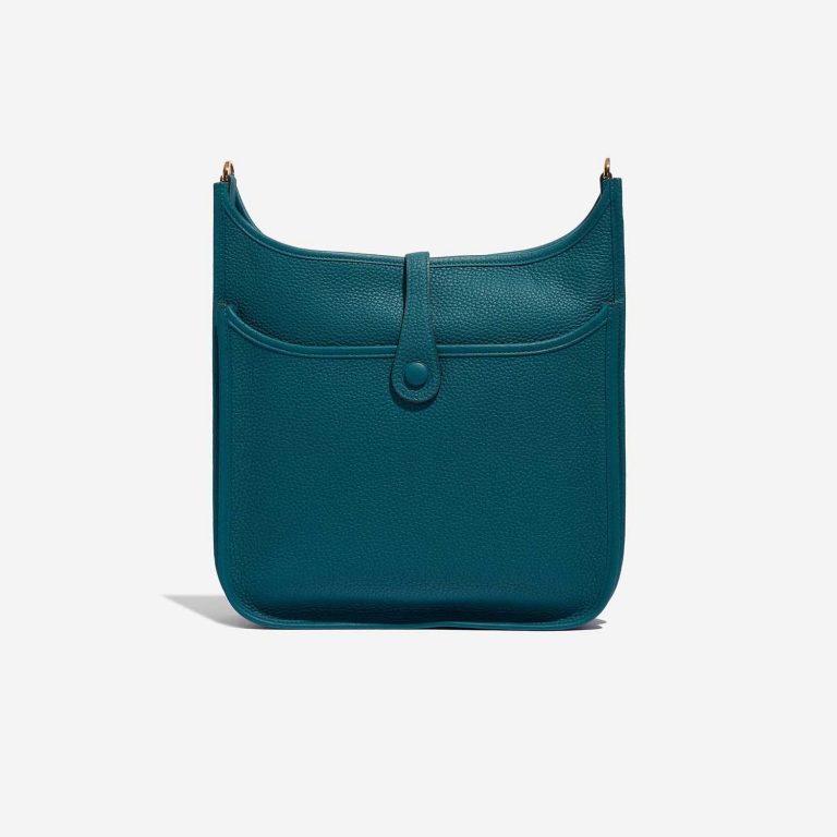 TÚI Hermès Evelyne 29 Taurillon Clemence Vert Bosphore