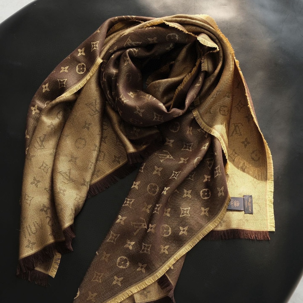 KHĂN LOUIS VUITTON TOP QUALITY AAA SILK