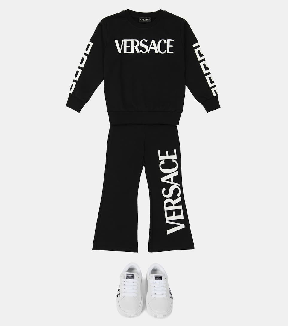 ÁO VERSACE KIDS Logo cotton sweatshirt 9 -12 years