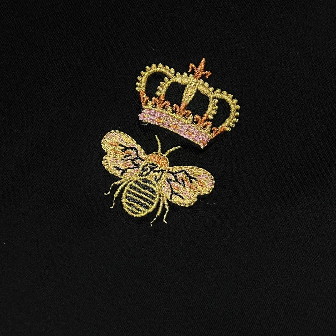 ÁO DOLCE & GABBANA BEE T SHIRT BLACK