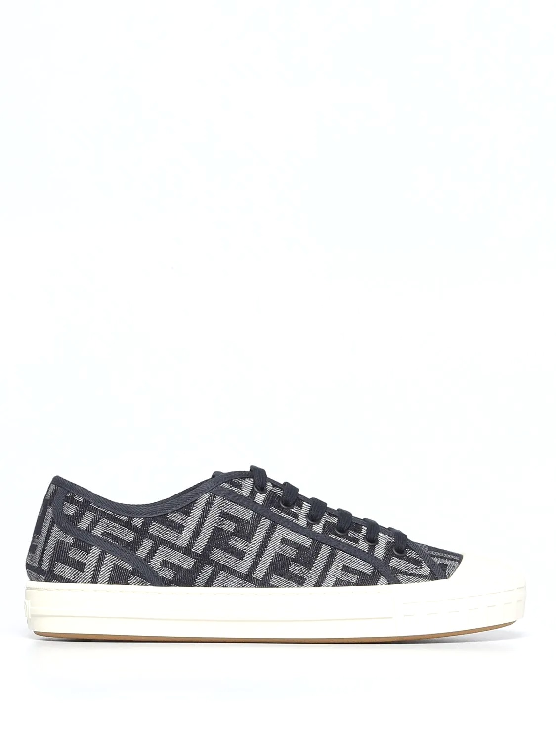 GIÀY FENDI Sneakers in fabric with jacquard FF monogram