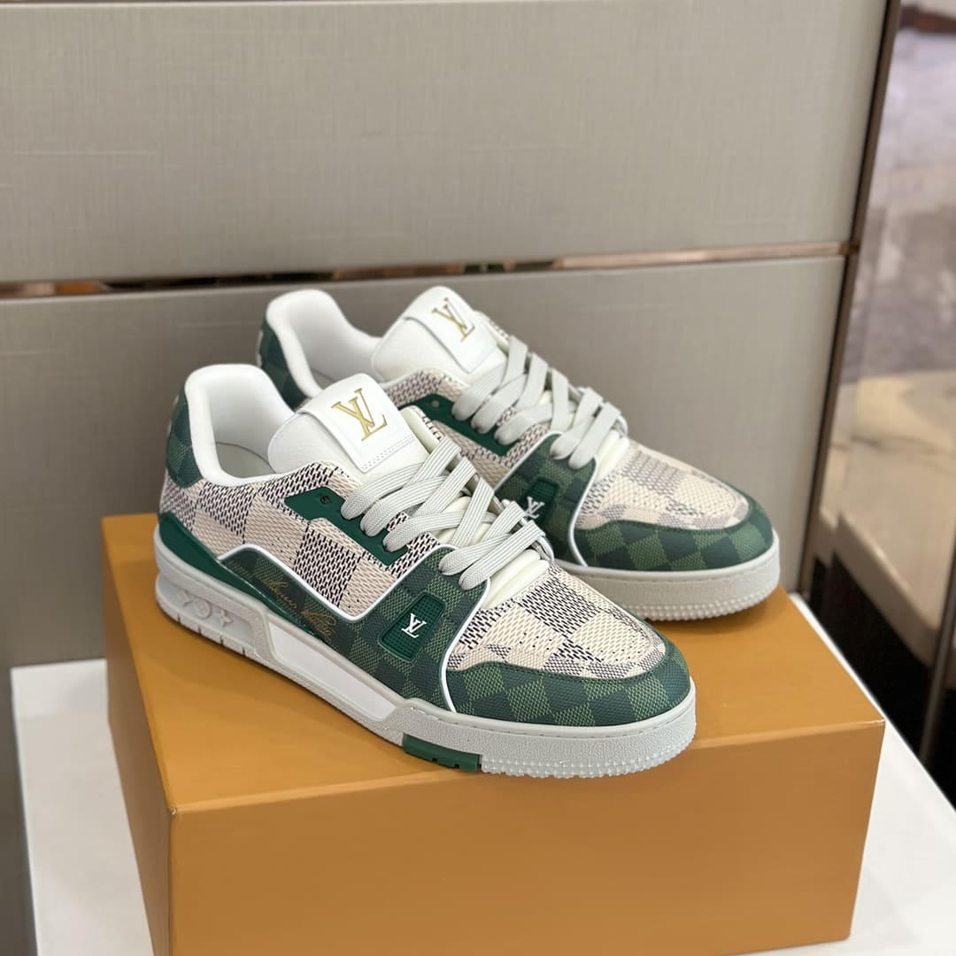 GIÀY LOUIS VUITTON TRAINER MONOGRAM SNEAKERS SHOES AAA