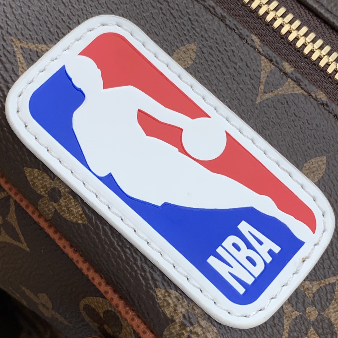 BALO LOUIS VUITTON LVxNBA SEASON 2 MONOGRAM Leather Backpack-Brown