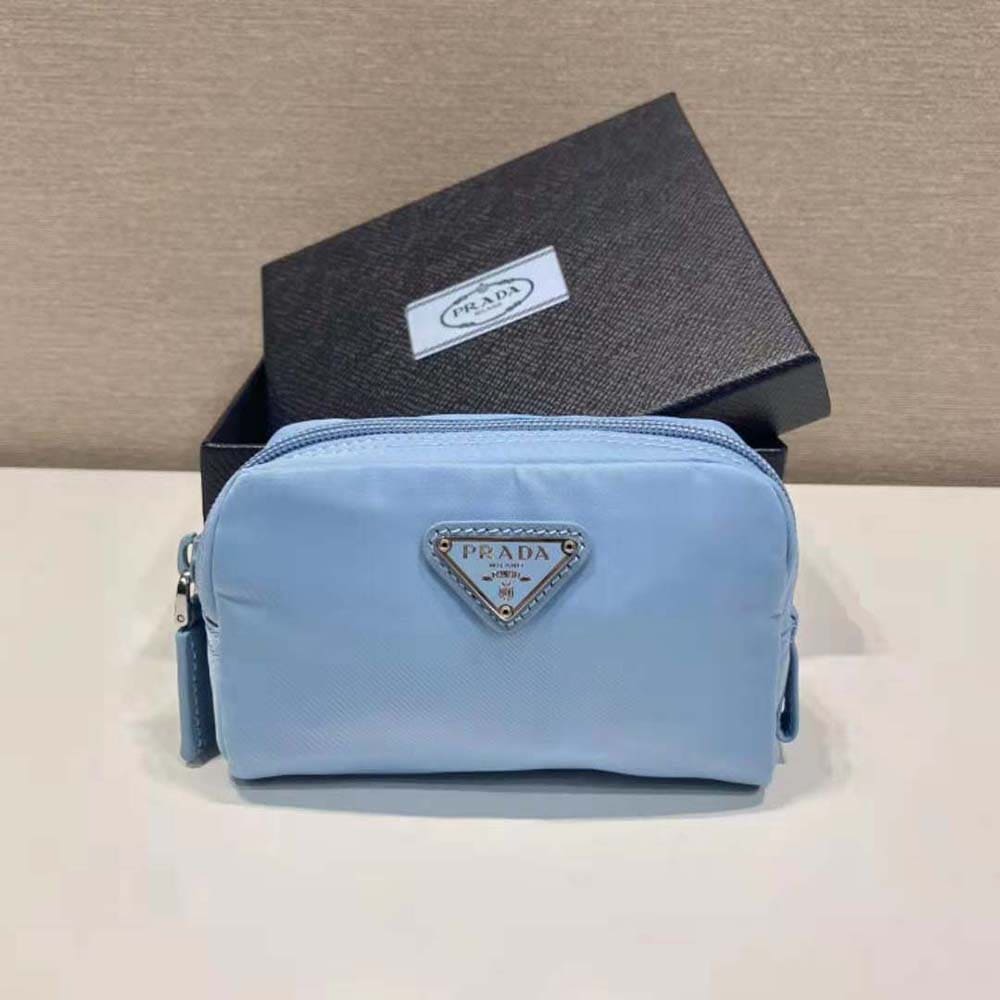 VÍ PRADA Re-Nylon-Xanh dương