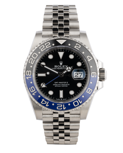 Đồng hồ Rolex GMT- Master II Batman Black Dial