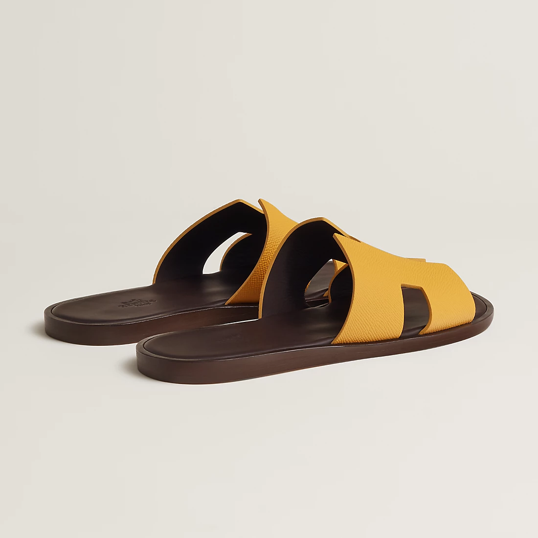 DÉP HERMES IZMIR EPSOM LEATHER YELLOW AAA