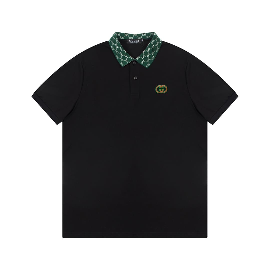 ÁO GUCCI POLO SHIRT BLACK MÀU ĐEN