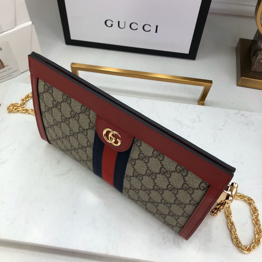TÚI Gucci Ophidia GG small shoulder bag red Top Quality
